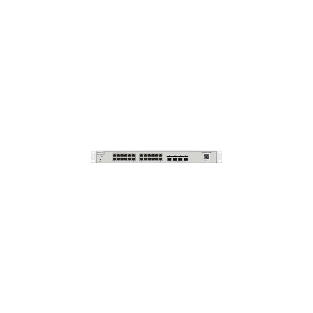 Switch 24 porturi Gigabit, 4 porturi SFP+, L3 Cloud Management - Ruijie RG-NBS5200-24GT4XS - 1