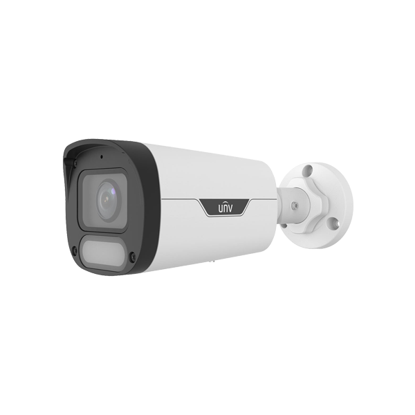 Camera IP Wise-ISP 4MP, tip Bullet, lentila 4mm, WL 30m, Mic, Color 24/7 - UNV IPC2314LE-ADF40KM-WP - 1