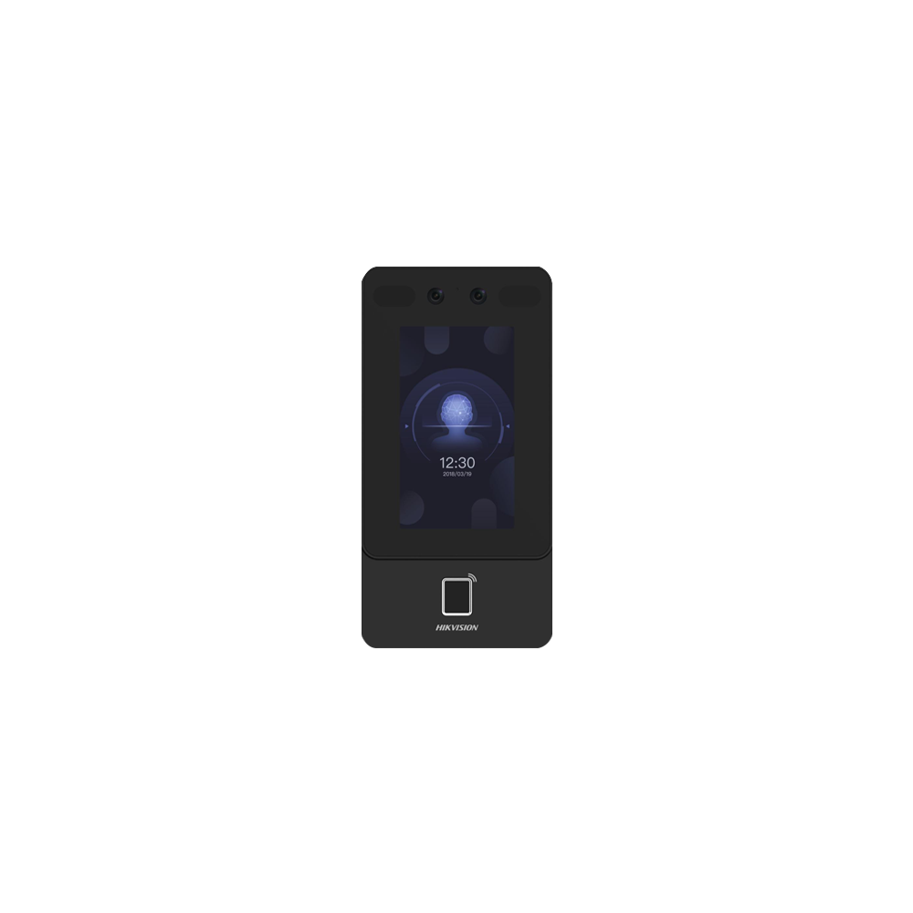 Terminal control acces TCP/IP cu Recunoastere faciala, Amprenta, Card Mifare, PIN, 2MP, WiFi, PoE -  - 1