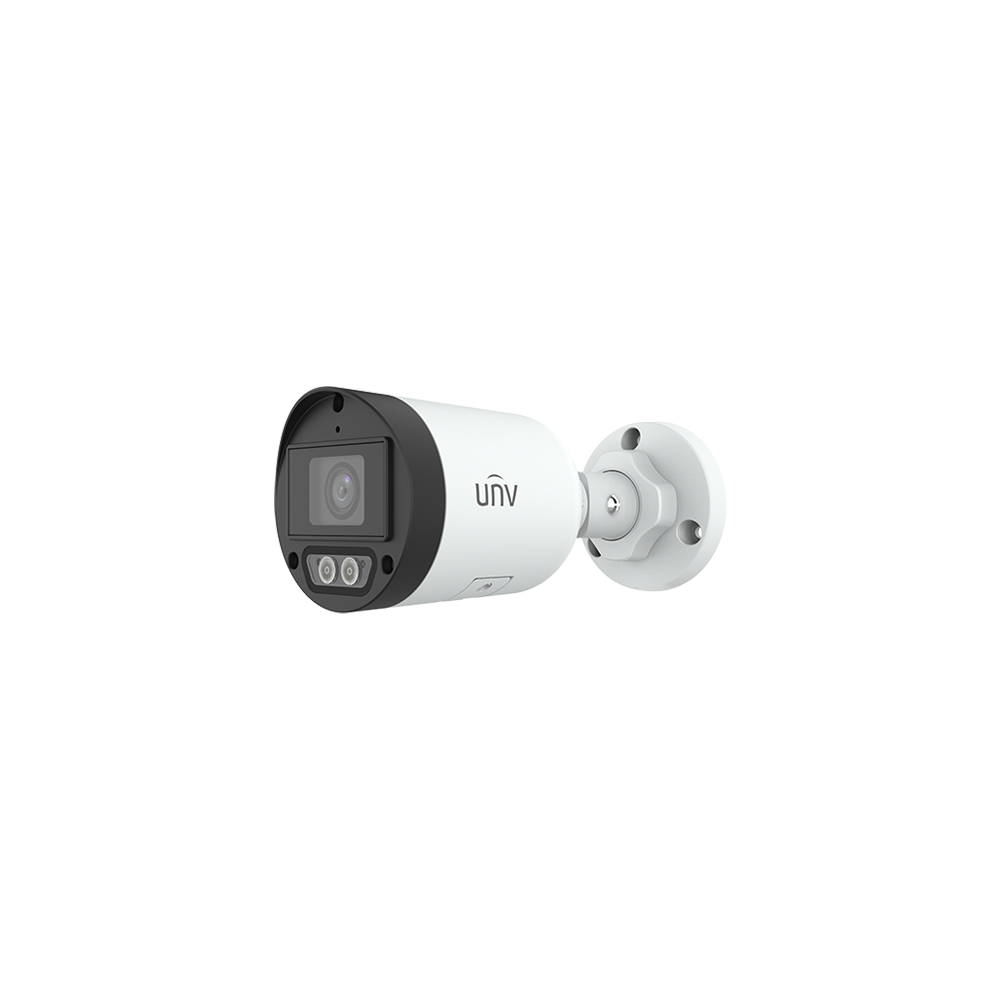 Camera IP ColorHunter Dual-Light, 4MP, lentila 2.8mm, IR 30m, WL 30m, Microfon, SDcard - UNV IPC2124 - 1