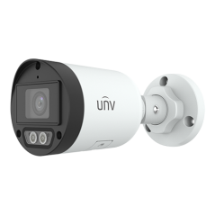 Camera IP ColorHunter Dual-Light, 4MP, lentila 2.8mm, IR 30m, WL 30m, Microfon, SDcard - UNV IPC2124 - 1