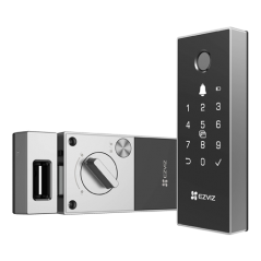 Yala inteligenta, Wi-Fi, multiple metode de deblocare, sonerie incorporata, alarma anti-furt - EZVIZ - 1