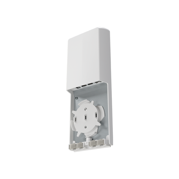 MediaConverter Fibra - Cupru, 2 porturi Gigabit, PoE-IN, SFP 2.5G, IP55 - MikroTik FTC21 - 1