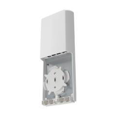 MediaConverter Fibra - Cupru, 2 porturi Gigabit, PoE-IN, SFP 2.5G, IP55 - MikroTik FTC21 - 1