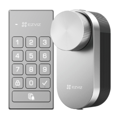 Incuietoare inteligenta cu tastatura multifunctionala, inchidere automata, alerta usa deschisa - EZV - 1