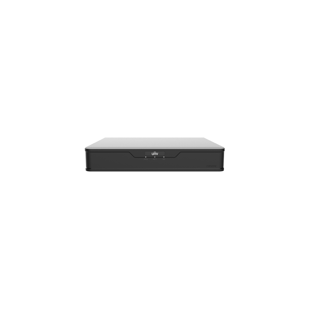  NVR 4K, 4 canale POE, max. 12MP, 1U - UNV NVR301-04B-P4-IQ - 1