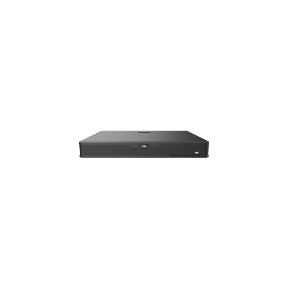  NVR 4K, 32 canale, max. 12MP, 1U - UNV NVR302-32B-IQ - 1