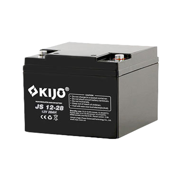 Acumulator AGM, 12V, 28Ah, M5 - KIJO  JS12-28 - 1