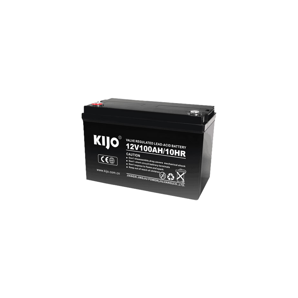 Acumulator Pb-acid AGM Deep Cycle, 12V, 100Ah, conector M8 - KIJO JM12-100 - 1