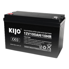 Acumulator Pb-acid AGM Deep Cycle, 12V, 100Ah, conector M8 - KIJO JM12-100 - 1