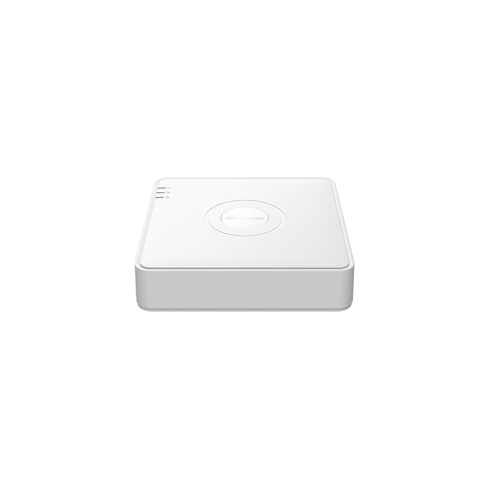 Deep Learning - DVR 4 ch. video 2MP lite + 1 ch. IP max. 2MP, AUDIO 'over coaxial', 1U - HIKVISION D - 1