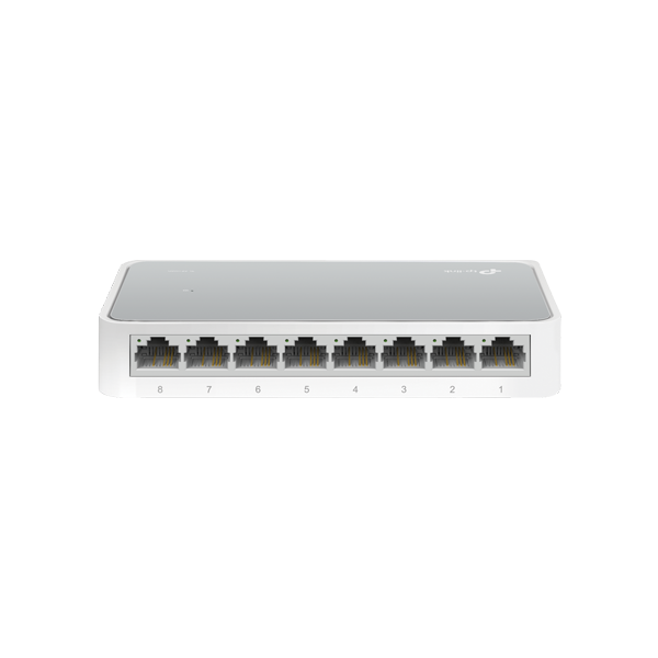 Switch 8 porturi RJ45 10/100 Mbps, Unmanaged - TP-Link TL-SF1008D - 1