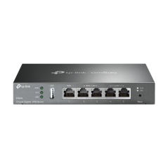 Router VPN Gigabit 1 x RJ45 WAN, 2 x RJ45 LAN/WAN, 2 x RJ45 LAN, 1 x USB - TP-Link Omada ER605 - 1