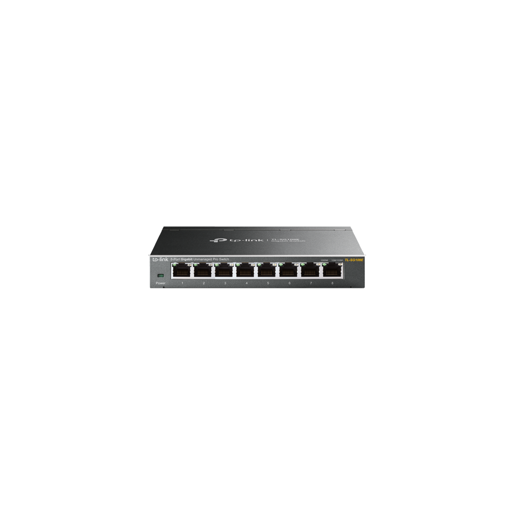 Switch Easy Smart, 8 porturi RJ45 Gigabit, Managed - TP-Link TL-SG108E - 1