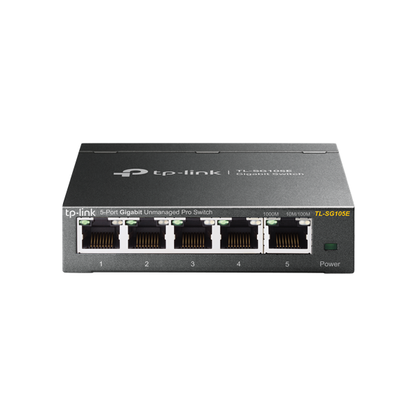 Switch Easy Smart, 5 porturi RJ45 Gigabit, Managed - TP-Link TL-SG105E - 1