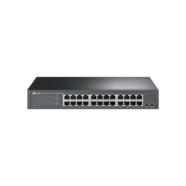 Switch 24 porturi RJ45 Gigabit, Unmanaged, 1U - TP-Link TL-SG1024D - 1