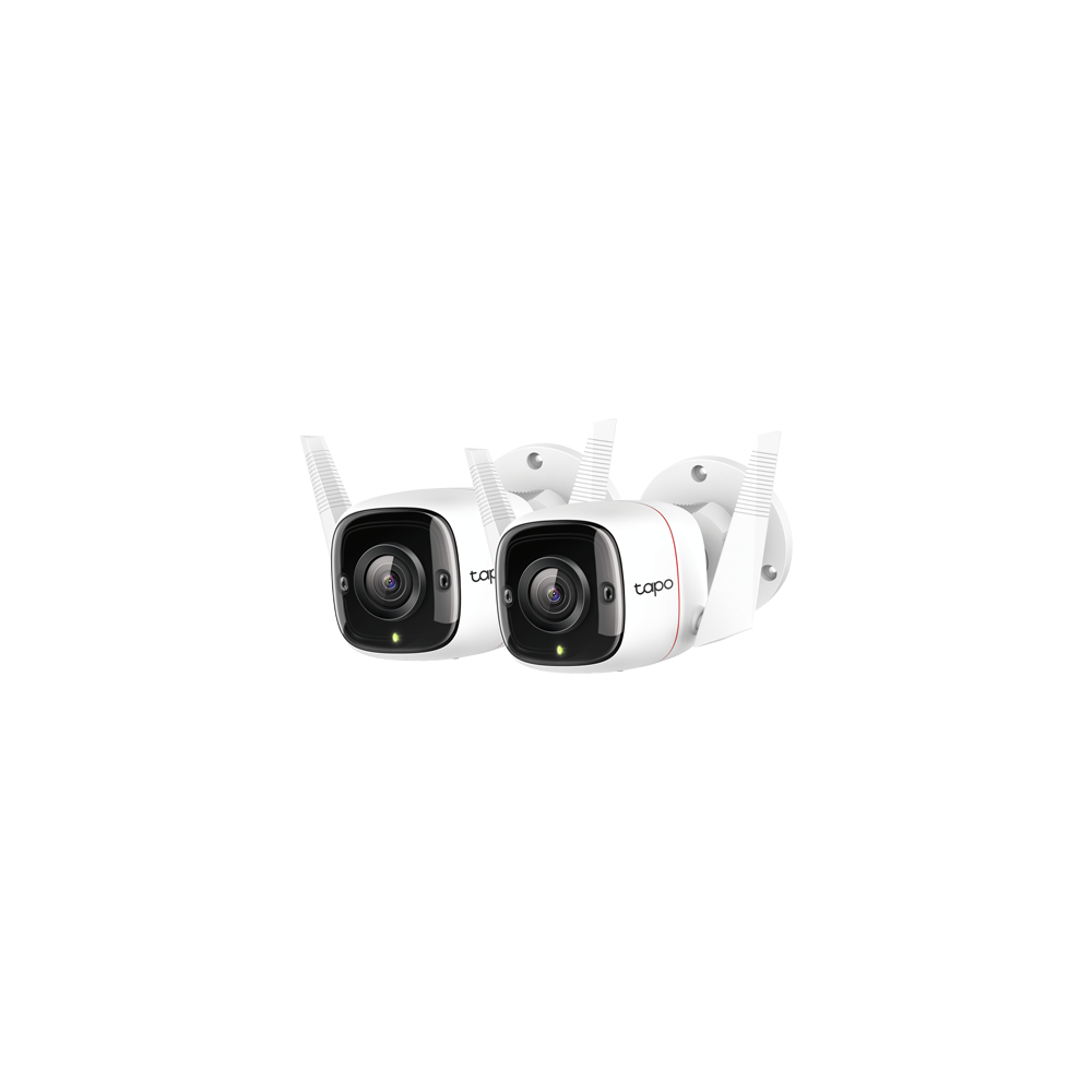 Pachet 2 Camere IP Wi-Fi, 2K, Audio bidirectional, IR 30M - TP-Link Tapo TapoC310P2 - 1