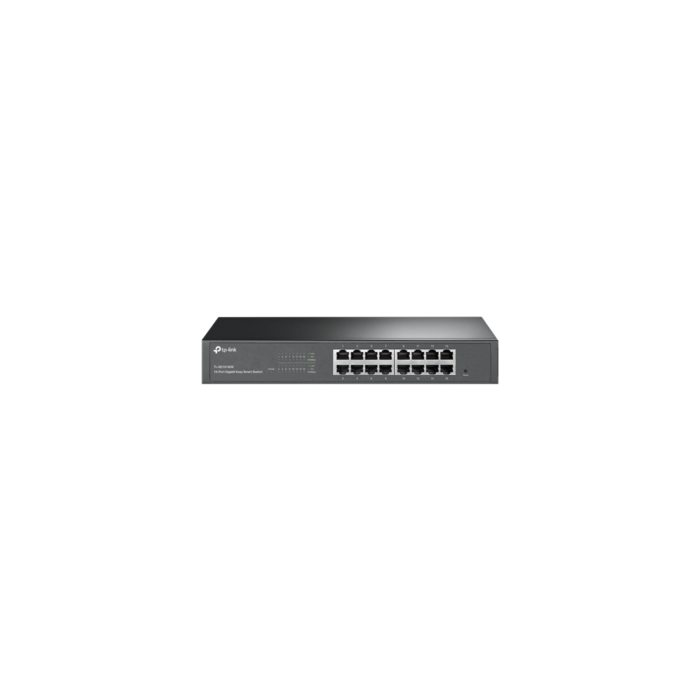 Switch 16 porturi RJ45 Gigabit, Easy Managed, 1U - TP-Link TL-SG1016DE - 1