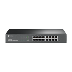 Switch 16 porturi RJ45 Gigabit, Easy Managed, 1U - TP-Link TL-SG1016DE - 1