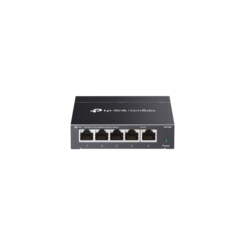 Switch 5 porturi RJ45 Gigabit, Unmanaged - TP-Link Omada DS105G - 1