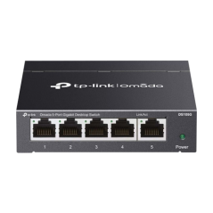 Switch 5 porturi RJ45 Gigabit, Unmanaged - TP-Link Omada DS105G - 1