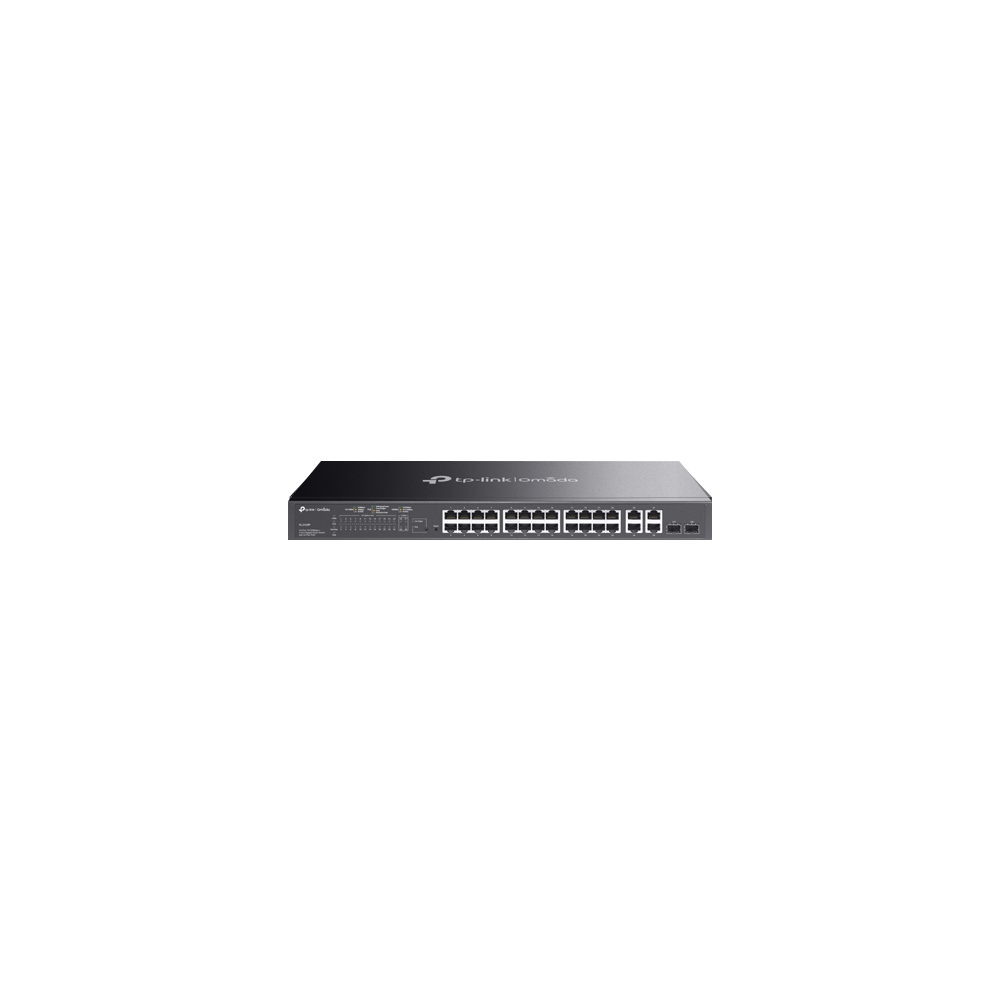 Switch 24 x PoE RJ45 10/100 Mbps, 2 x RJ45 1G, 2 x combo SFP/RJ45 1G, L2 Management - TP-Link Omada  - 1