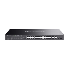 Switch 24 x PoE RJ45 10/100 Mbps, 2 x RJ45 1G, 2 x combo SFP/RJ45 1G, L2 Management - TP-Link Omada  - 1