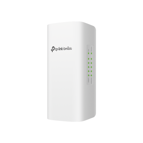 Switch exterior 4 porturi PoE RJ45 Gigabit, 1 x RJ45 1G PoE IN, L2 Management, IP55 - TP-Link Omada  - 1