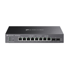 Switch 8 porturi PoE RJ45 2.5G, 2 x SFP+ 10G, L2 Management - TP-Link Omada SG2210XMP-M2 - 1