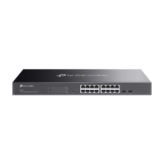 Switch 16 porturi RJ45 Gigabit, 2 x SFP Gigabit, L2 Management, 1U - TP-Link Omada SG2218 - 1
