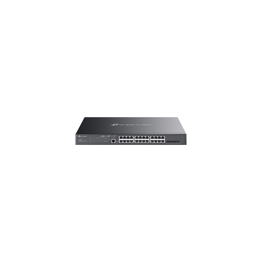 Switch 24 porturi PoE RJ45 Gigabit, 4 x SFP Gigabit, L2 Management, 1U - TP-Link Omada SG3428MP - 1