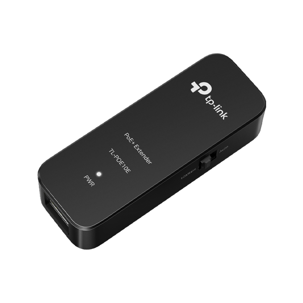 Extender PoE+, 2 x RJ45 10/100 Mbps, Plug-and-Play - TP-Link Omada POE10E - 1