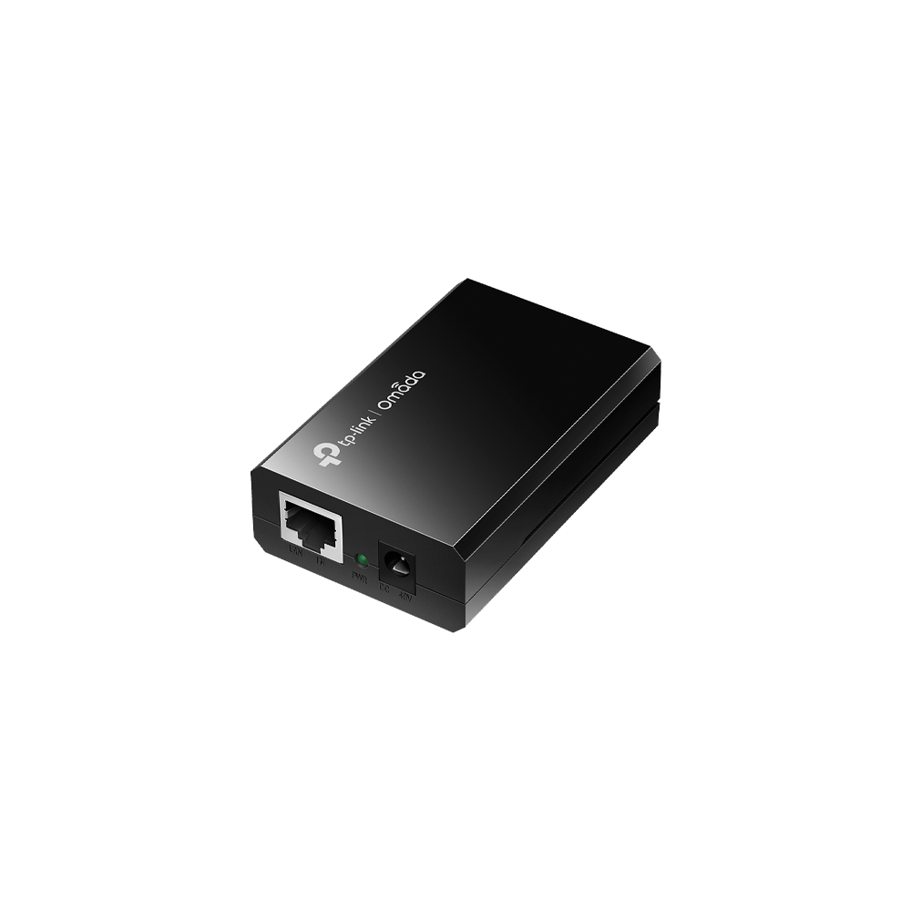 Injector PoE, 2 x RJ45 Gigabit, 48V, 15.4W - TP-Link Omada POE150S - 1