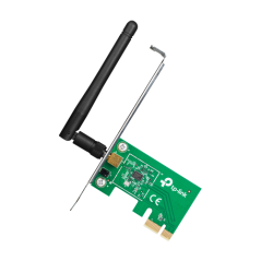 Placa de retea Wi-Fi 4, 2.4 Ghz, 150Mbps, 2dBi, PCI Express - TP-LINK TL-WN781ND - 1