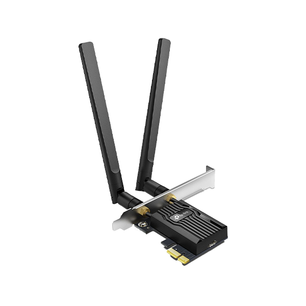Placa de retea PCIe TP-Link Archer TX55E, AX3000, Dual-Band, Wi-Fi 6, Bluetooth 5.2 - TP-LINK Archer - 1