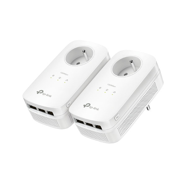 Starter kit Powerline TP-LINK TL-PA8010PKIT AV1300/AV2000 3 Passthrough - TP-LINK TL-PA8030PKIT - 1