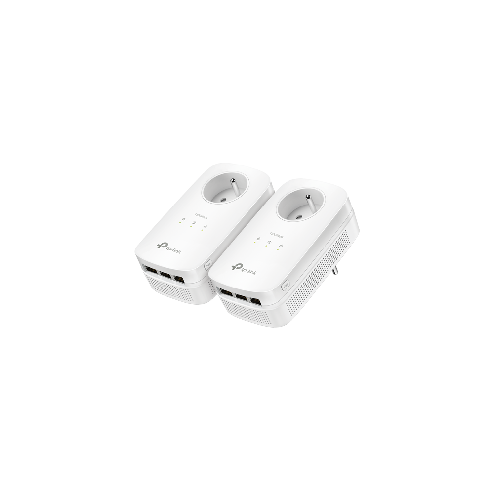 Starter kit Powerline TP-LINK TL-PA8010PKIT AV1300/AV2000 3 Passthrough - TP-LINK TL-PA8030PKIT - 1
