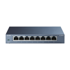 Switch TL-SG108, 8 porturi RJ45 Gigabit, Unmanaged - TP-Link TL-SG108 - 1