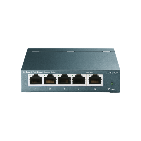 Switch TL-SG105, 5 porturi RJ45 Gigabit, Unmanaged - TP-Link TL-SG105 - 1