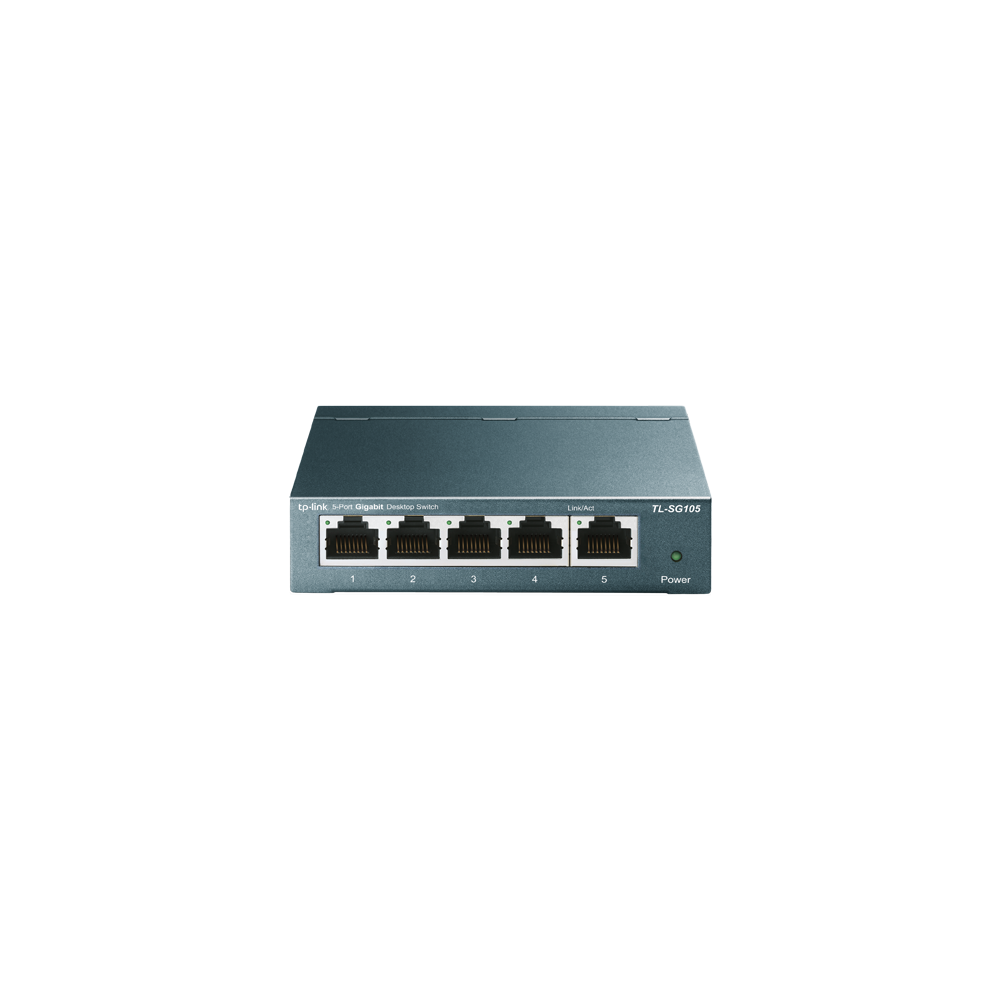 Switch TL-SG105, 5 porturi RJ45 Gigabit, Unmanaged - TP-Link TL-SG105 - 1