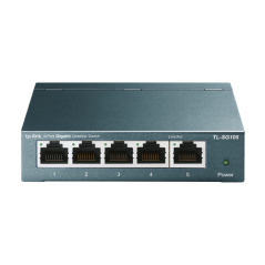 Switch TL-SG105, 5 porturi RJ45 Gigabit, Unmanaged - TP-Link TL-SG105 - 1