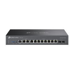 Router VPN, 2 x RJ45 2.5G, 2 x SFP Gigabit, 8 x RJ45 Gigabit, 1 x USB, 1U - TP-Link Omada ER7412-M2 - 1