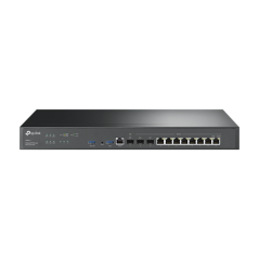 Router VPN, 2 x SFP+ 10G, 1 x SFP Gigabit, 8 x RJ45 Gigabit, 2 x USB, 1U - TP-Link Omada ER8411 - 1