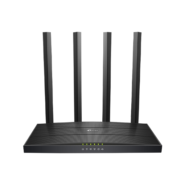 Router Wireless TP-Link Archer C6U AC1200 Dual-Band OneMesh Beamforming ArcherC6U - 1