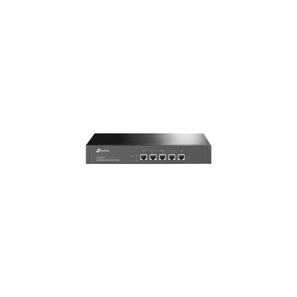 Router 5 porturi RJ45 Gigabit, Load Balancing, 1U - TP-Link Omada TL-R480T+ - 1