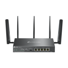 Router 4G+, Wi-Fi 6, AX3000, Nano SIM, 1 x SFP Gigabit, 5 x RJ45 Gigabit - TP-Link Omada ER706W-4G - 1