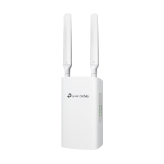 Router exterior 4G+, Wi-Fi 6, AX3000, Nano SIM, 3 x RJ45 Gigabit, PoE In/Out, IP55 - TP-Link Omada E - 1
