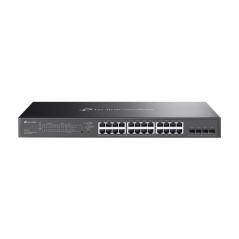 Switch 16 porturi PoE RJ45 1G, 4 x SFP 1G, 8 x RJ45 1G, L2 Management, 1U - TP-Link Omada SG2428LP - 1