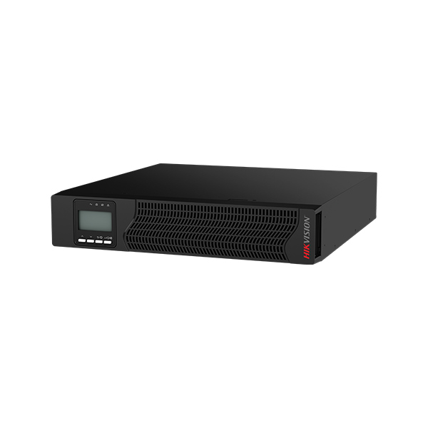 UPS Online, 900W, PFC, Sinusoidala pura, 2 baterii 12V/9Ah - HIKVISION DS-UPS01K24-R-TJS - 1