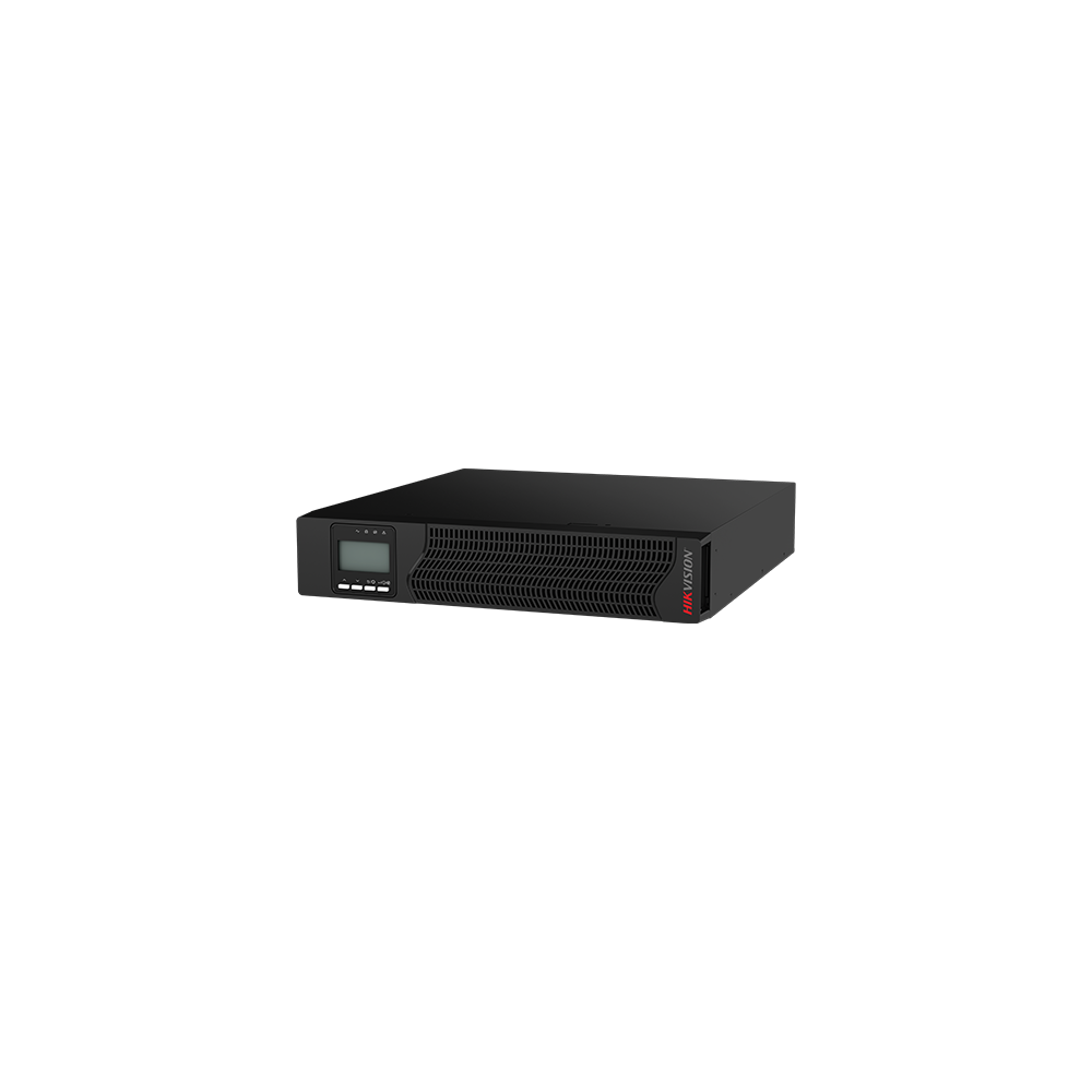 UPS Online, 900W, PFC, Sinusoidala pura, 2 baterii 12V/9Ah - HIKVISION DS-UPS01K24-R-TJS - 1